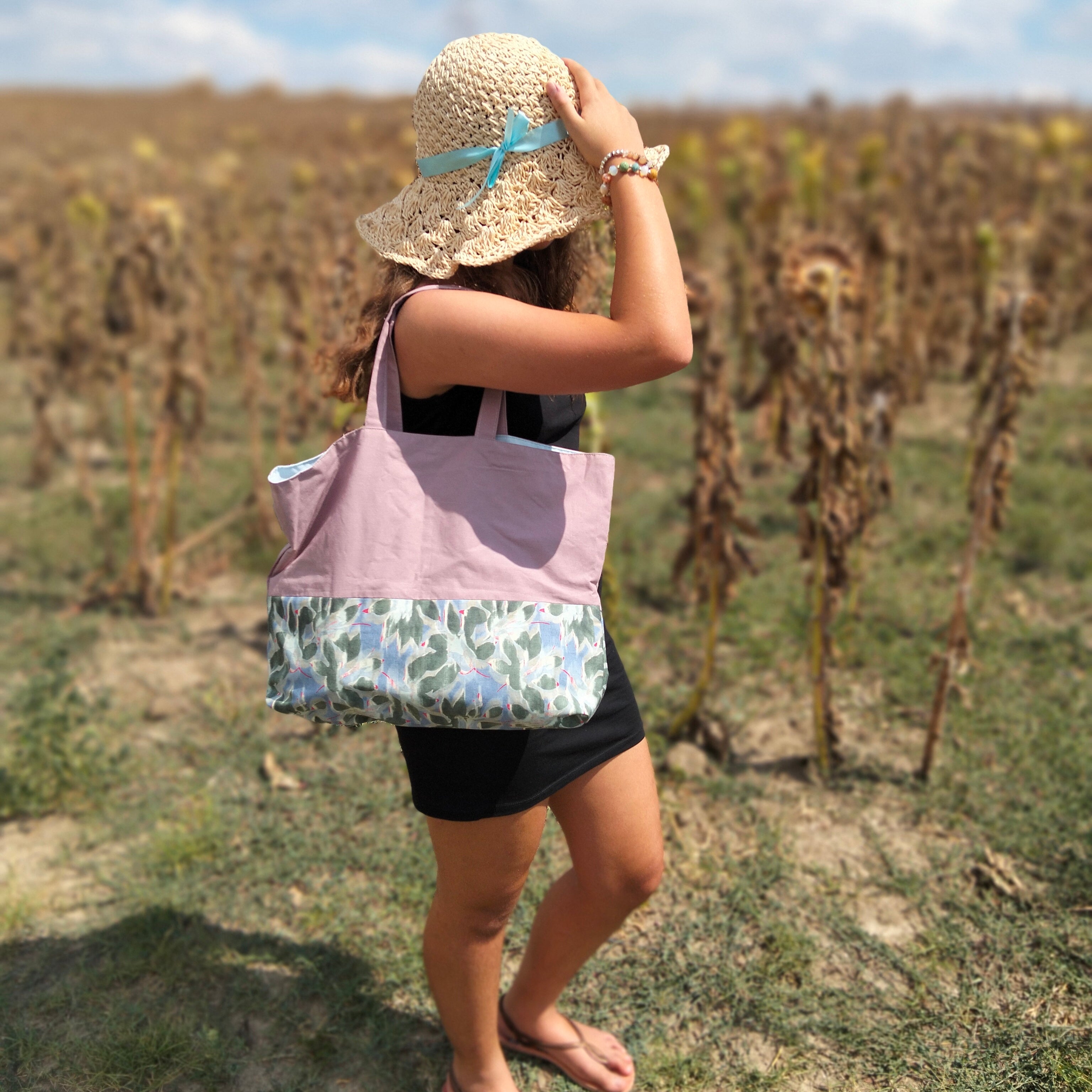 Tote Bag With Print Model