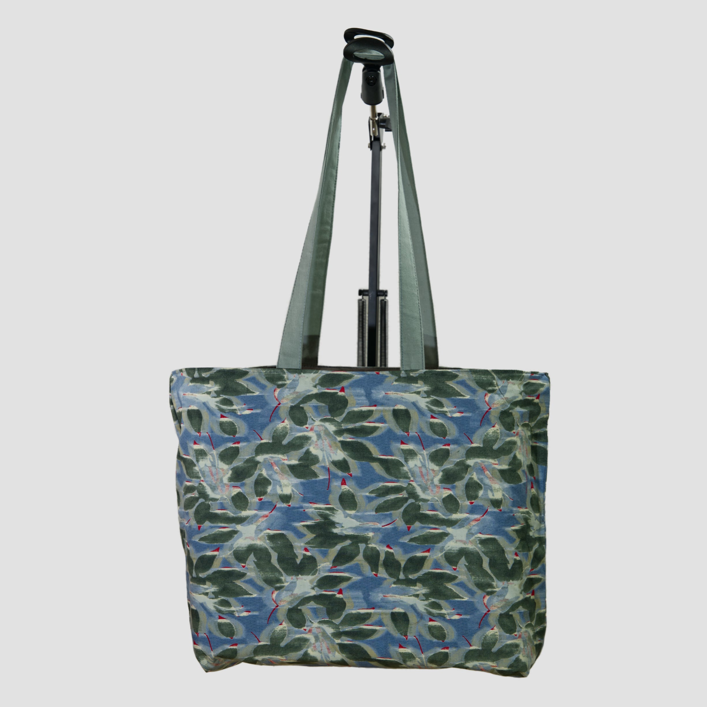 Tote Bag With Print Model Of Yorkshire Terrier