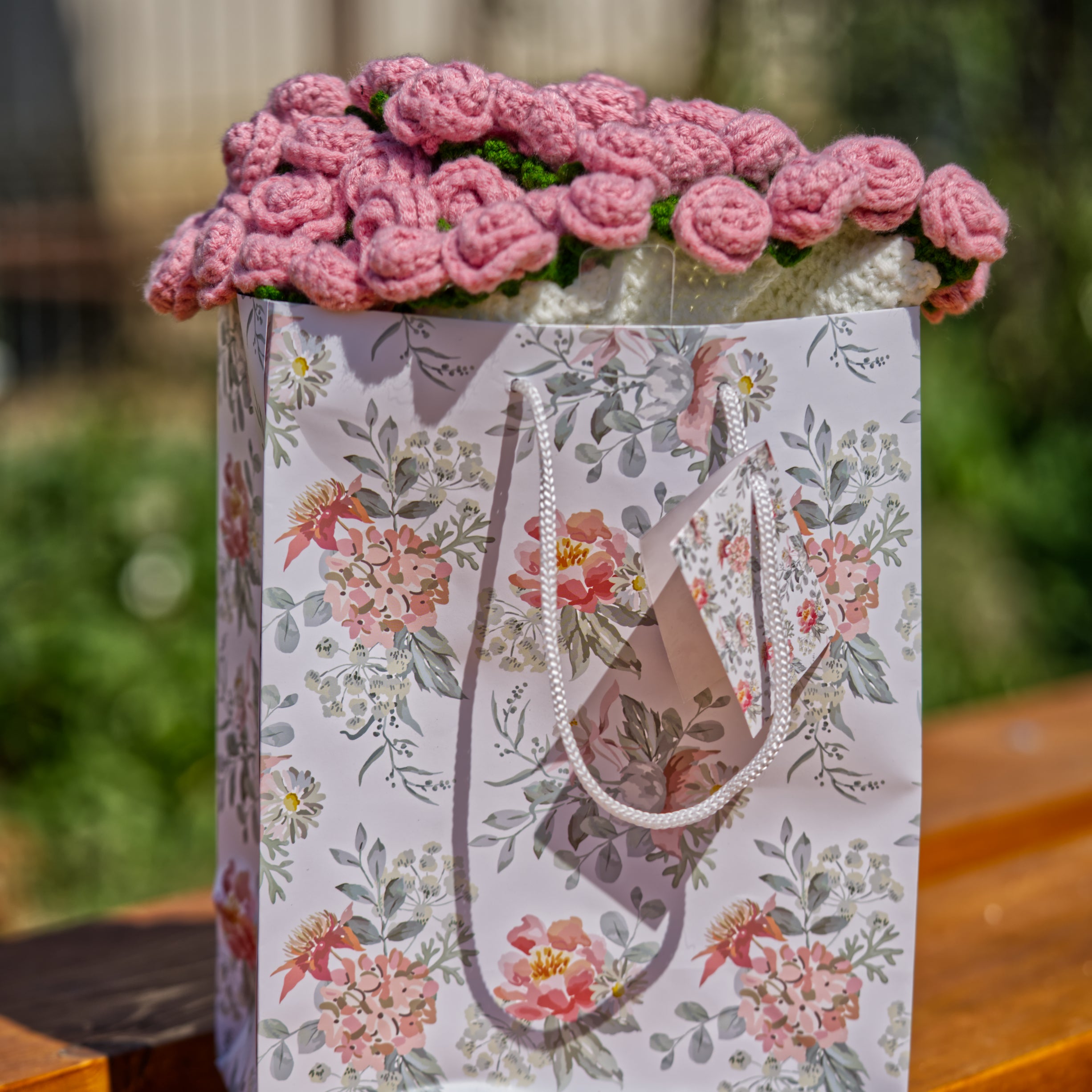 Flower-Bouquet-Shaped Tablecloth